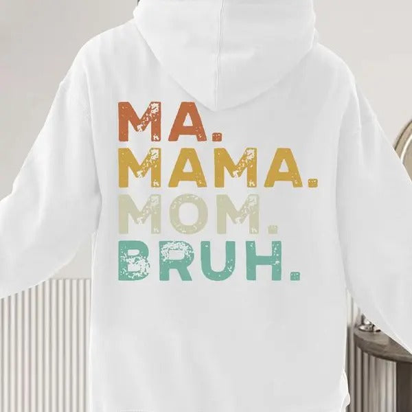 Alphabet Printed Cotton Shirt - Relaxed Fit Classic Crew Neckline