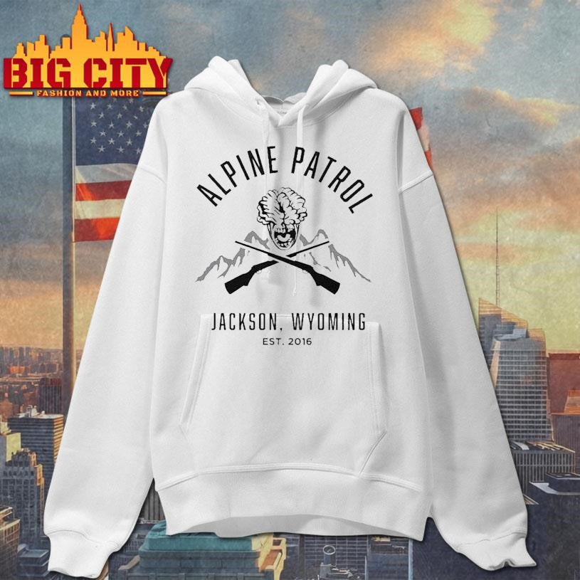 Alpine Patrol Jackson Wyoming Est 2016 Shirt