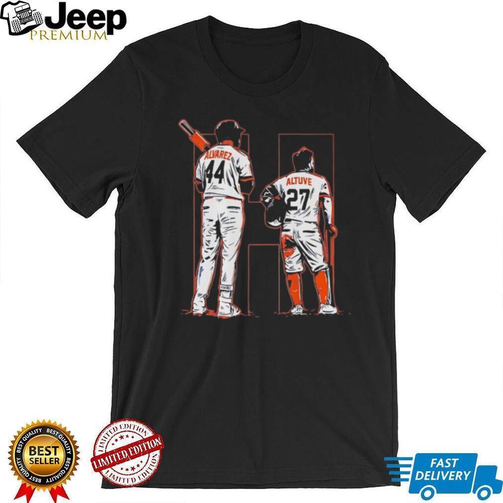 Alvarez and Altuve Houston Baseball Duo Graphic T Shirt