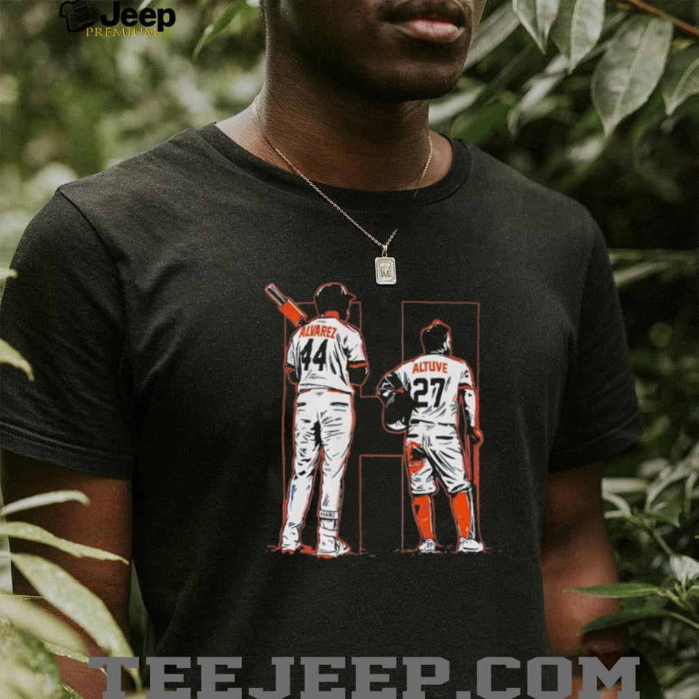 Alvarez and Altuve Houston Baseball Duo Graphic T Shirt