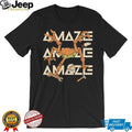 Amaze Amaze Amaze Astronaut Alien Creature Sci Fi Illustration T Shirt