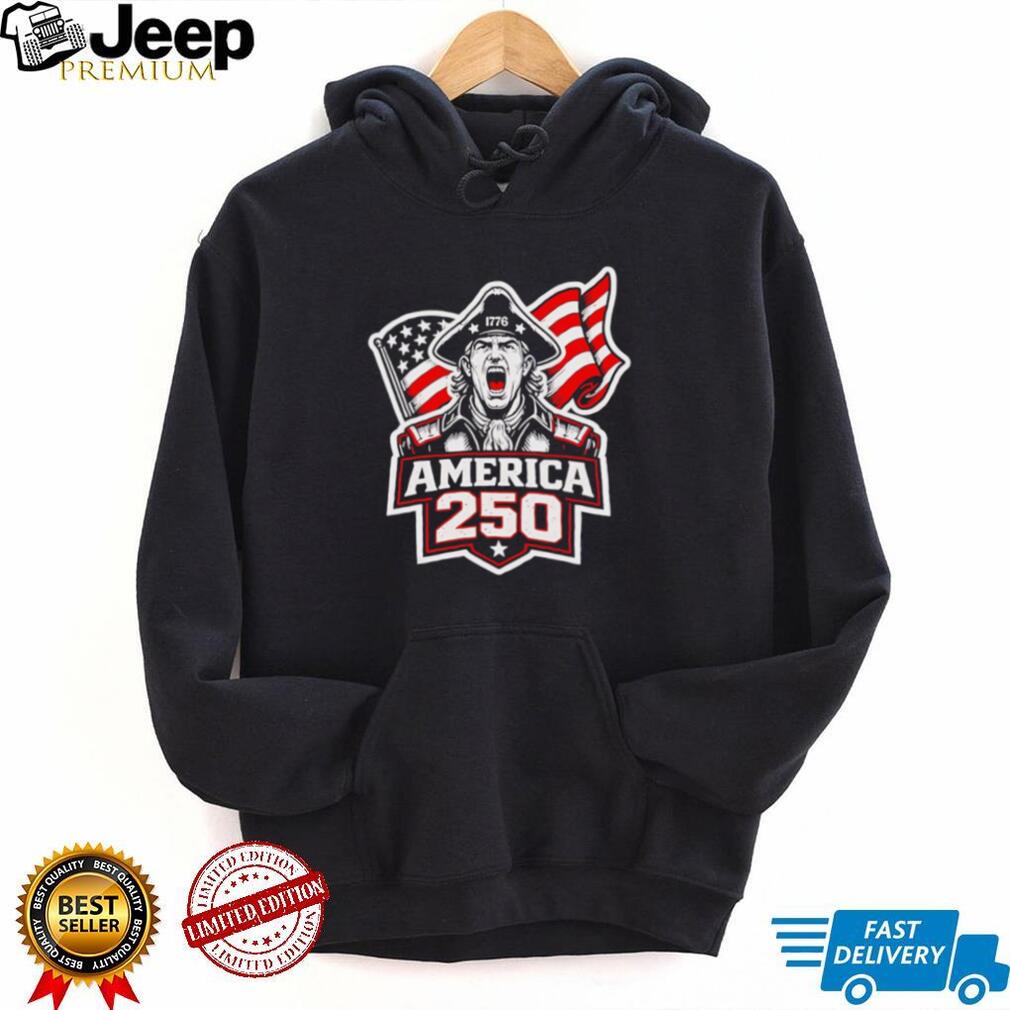 America 250 Patriot 1776 Revolutionary War Anniversary T Shirt