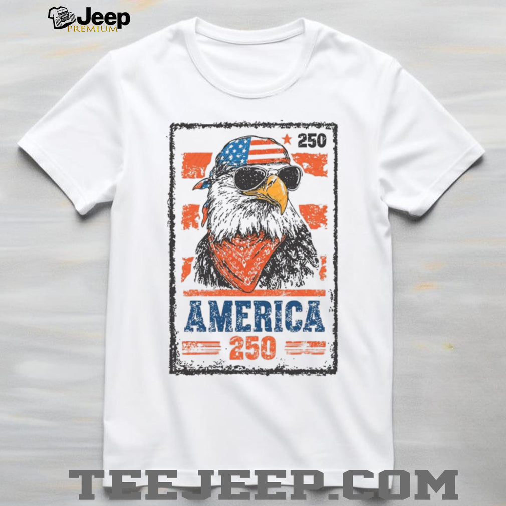 America 250 Patriotic Eagle United States Semiquincentennial T Shirt