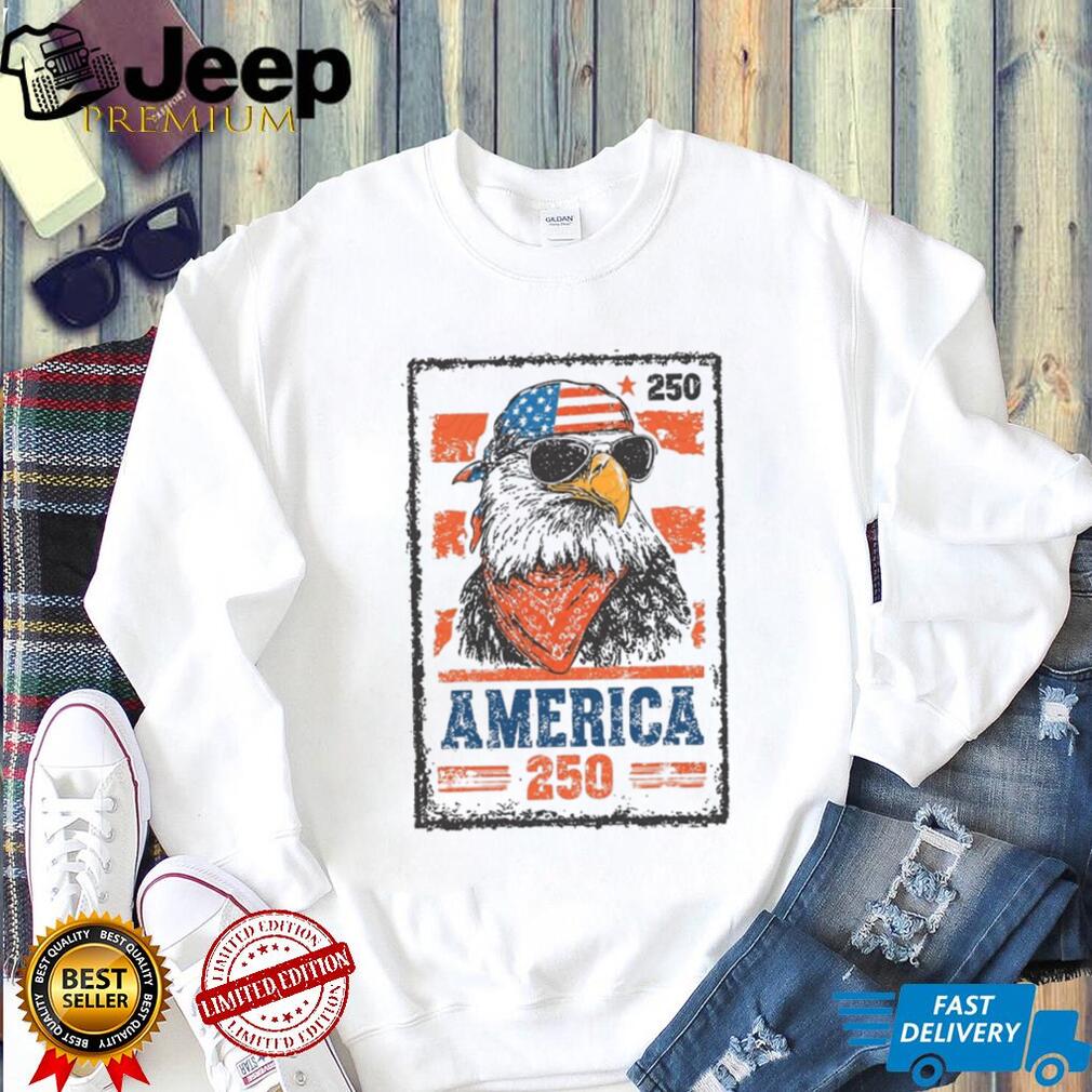 America 250 Patriotic Eagle United States Semiquincentennial T Shirt