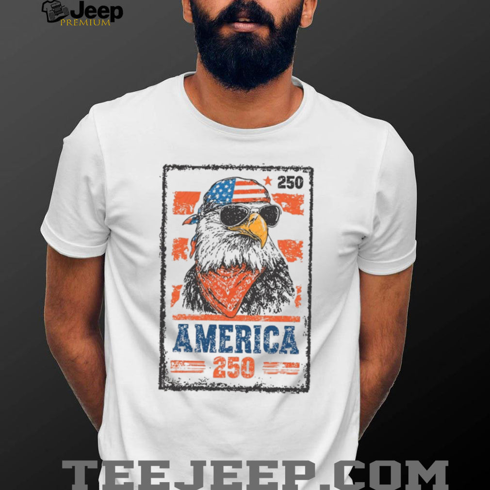 America 250 Patriotic Eagle United States Semiquincentennial T Shirt