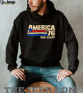 America 76 250 Years United States Bicentennial Anniversary Retro Patriotic Fourth of July Men T Shirt