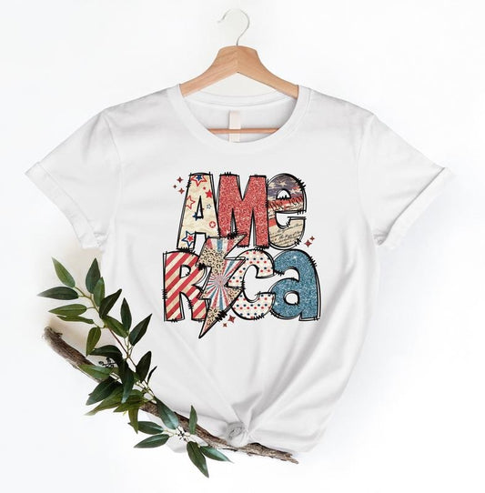 America Shirt, Freedom Shirt, Fourth Of July Shirt, Patriotic Shirt, Independence Day Shirts, Patriotic Shirts, Memorial Day Gift, Unisex T-Shirt, Gifts For Female Male, Short Sleeve Tee Shirt, Gifts For Birthday Fathers Day Christmas Anniversary