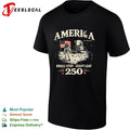 America Small Step Giant Leap 250 AP 11 20 07 1969 Moon Landing Lunar Mission shirt