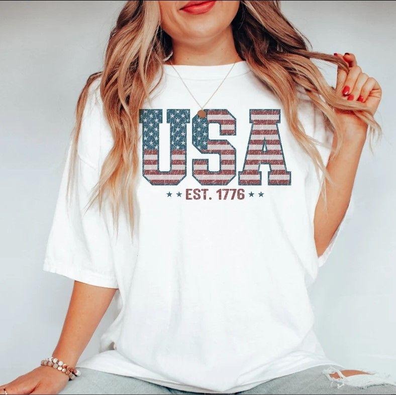 America T-Shirt, Vintage USA T-shirt, 4th of July, 4th of July T-Shirt, Independence Day T-Shirt
