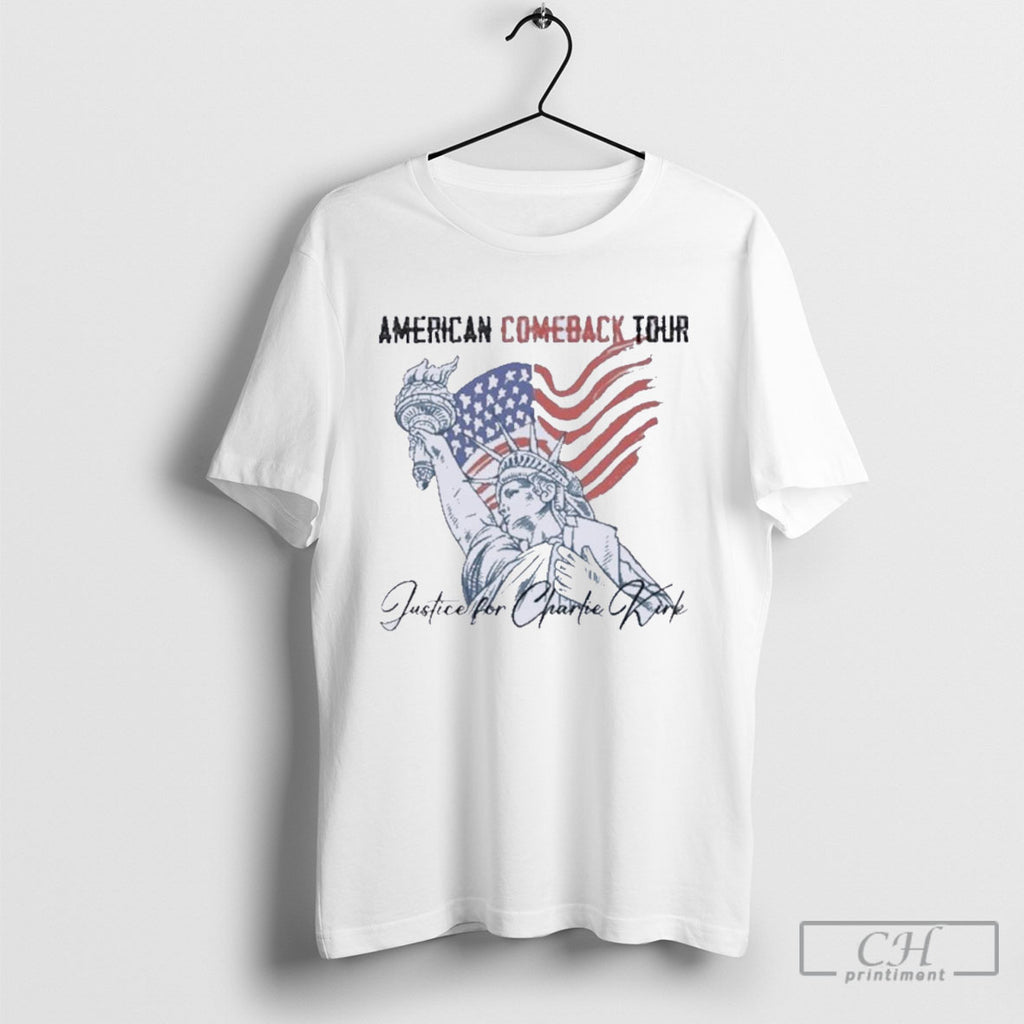American Comeback Tour Justice For Charlie Kirk Shirt Sweater
