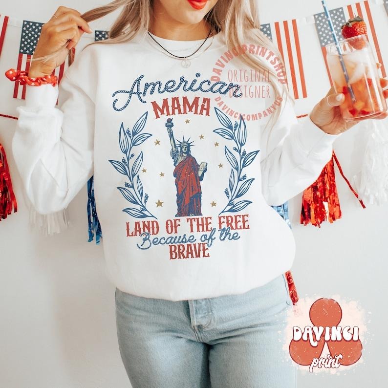 American mama , America Land Of The Free , 4th of july , America , Statue of Liberty