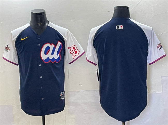 American League Detroit Tigers Blank Navy Alternate 2025 All-Star Edition Limited Stitched
