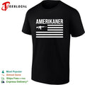 Amerikaner gun USA flag shirt