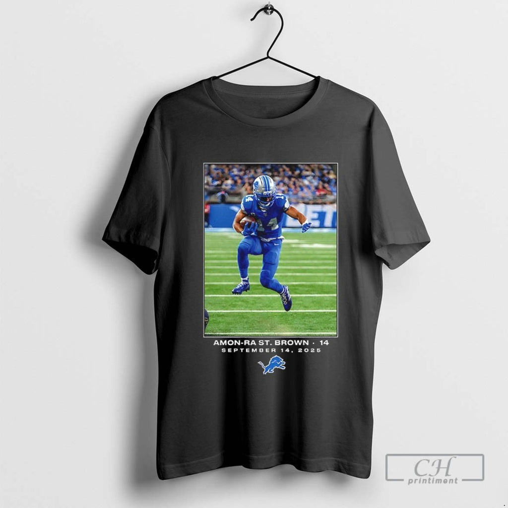 Amon Ra St Brown Detroit Lions Flash Features Week 2 T Shirt Sweater