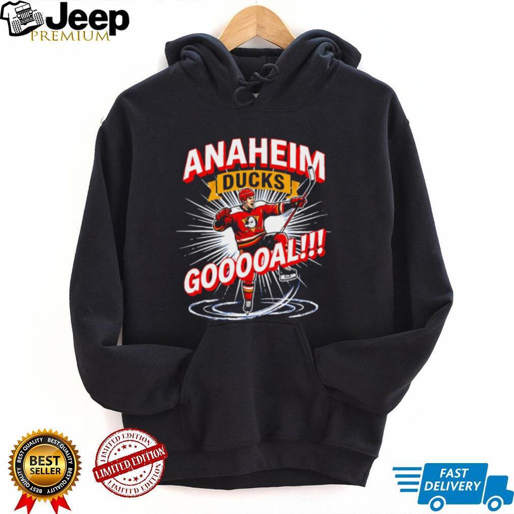Anaheim Ducks Hockey Goal Celebration Graphic T Shirt