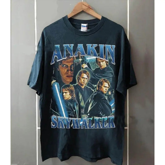 Anakin Skywalker Shirt-  Anakin Skywalker Vintage 90' Shirt-Anakin Skywalker Classic Vintage Bootleg Shirt Spandex