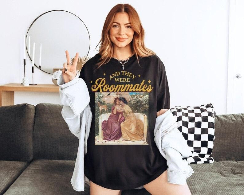 And they were roommates shirt | lesbian pride shirt | Historians would call | lesbian girlfriend gift | valentines | lgbtq pride | queer Hoodie, T-shirt and sweater