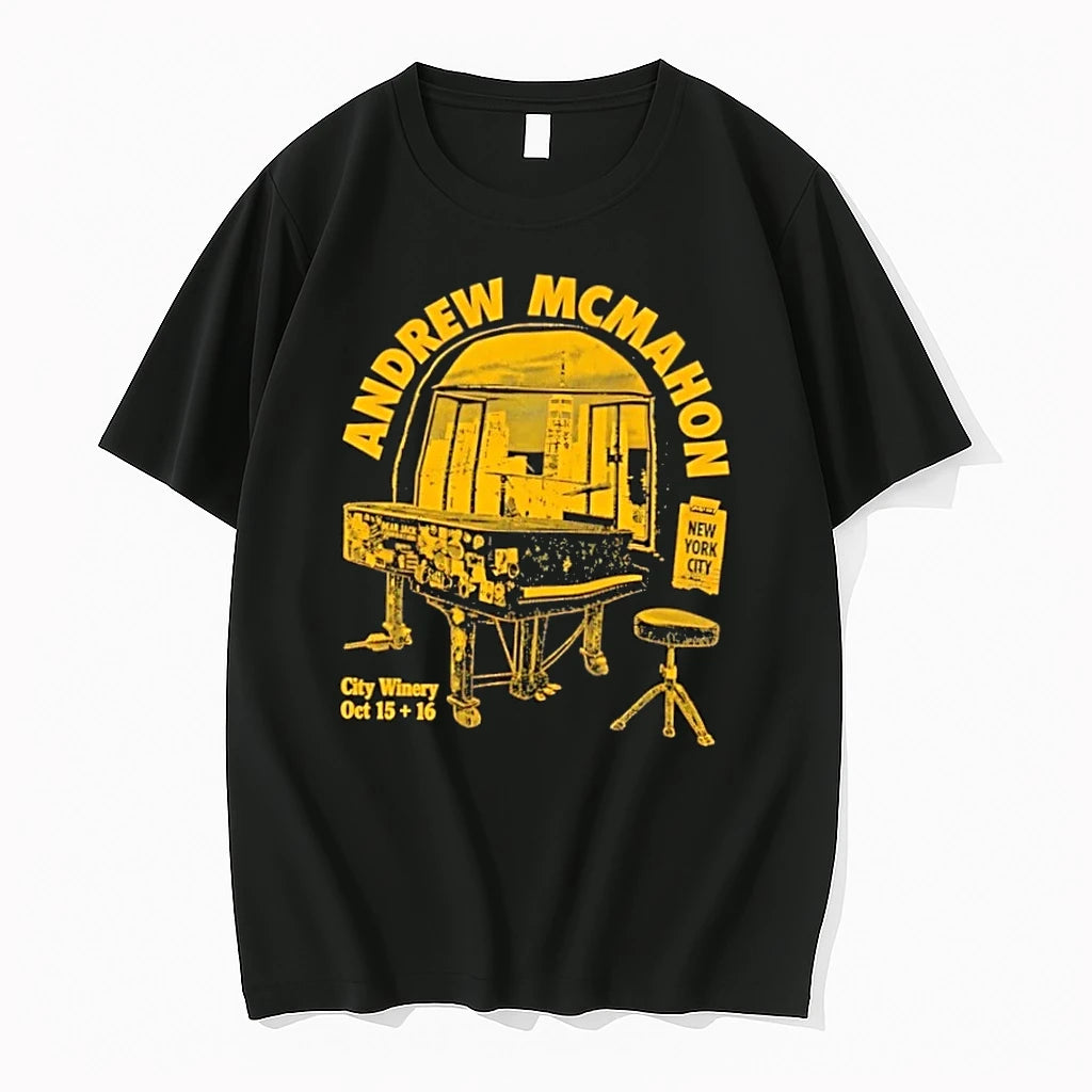 Andrew Mcmahon Piano October 15 16 2026 New York Tshirts Sweater