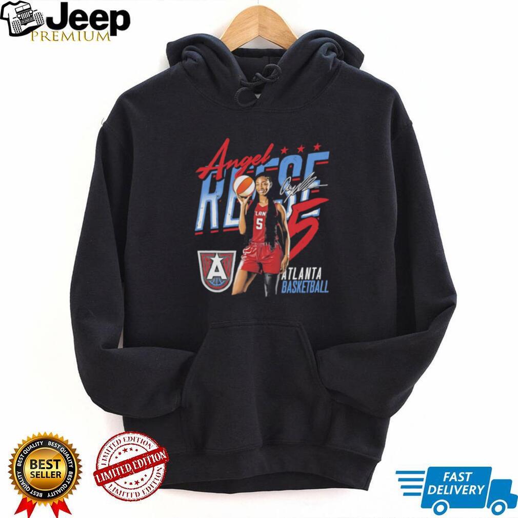 Angel Reese Atlanta Basketball Number 5 Signature Style T Shirt