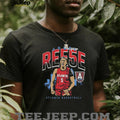Angel Reese Atlanta Basketball Sky High Power Graphic T Shirt