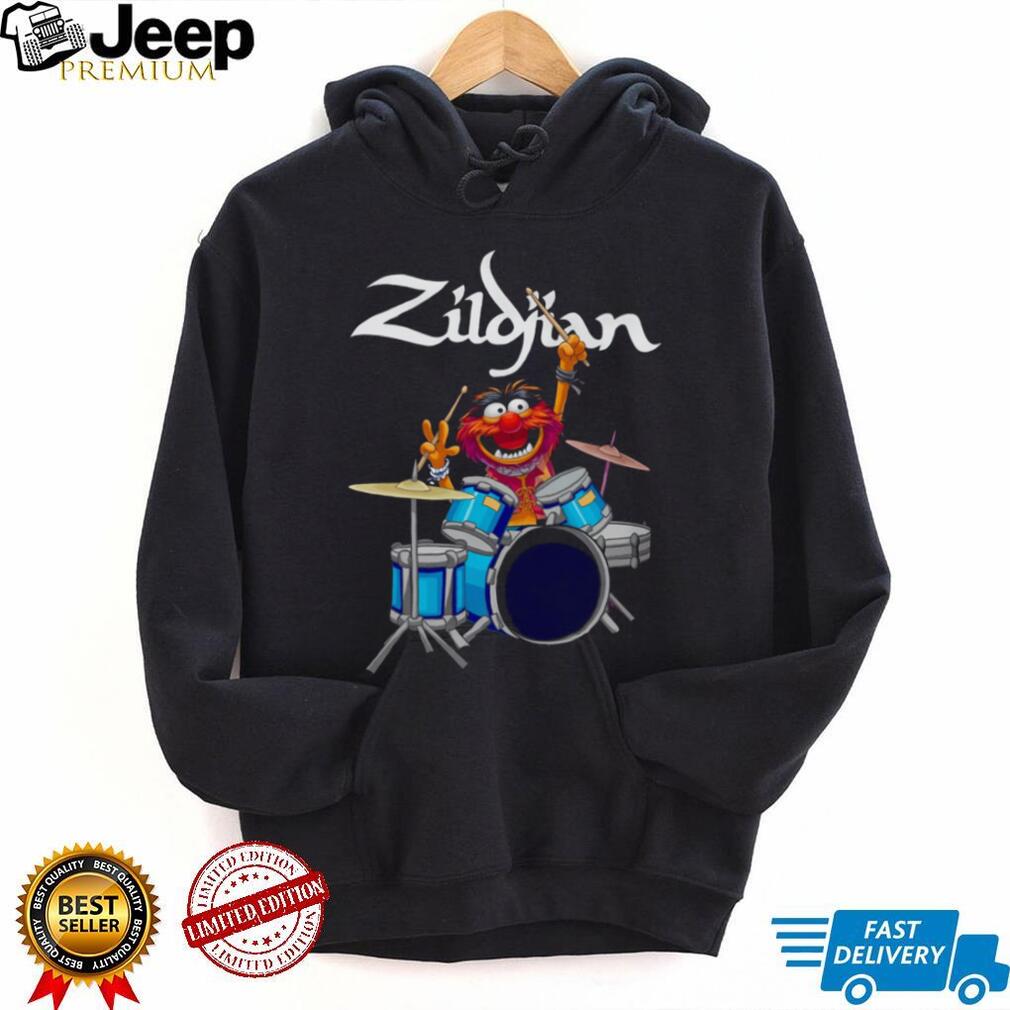 Animal Muppets Drummer Zildjian Music Graphic T Shirt