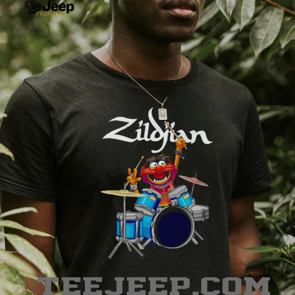 Animal Muppets Drummer Zildjian Music Graphic T Shirt