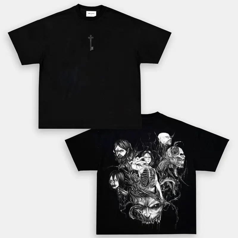 Anime Connorphilips425 Attack on Titan Oversized T-Shirt Uniseex Oversized Anime Manga  T-shirt, Gift For Anime Fan, Anime Lover T-shirt Hoodies & Sweatshirts