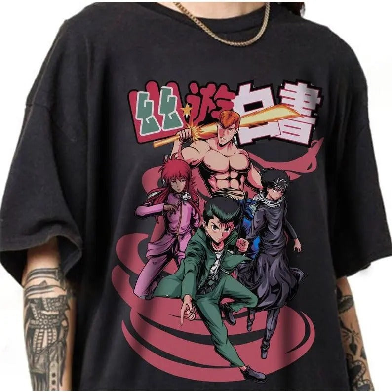 Anime Shirt, Manga Anime T-Shirt, Anime Lovers Shirt, Comfort Colors Shirt, Unisex T-shirt, Graphic Anime Tee, Aesthetic...