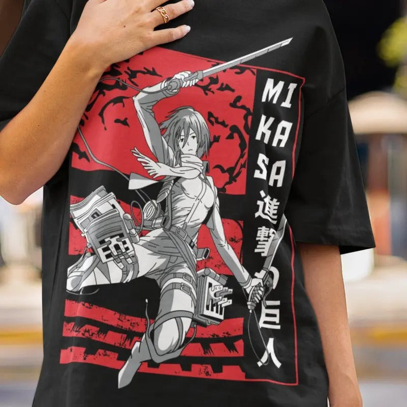 Anime T-shirt Horror Anime Gift Black Shirt All Size Fire Style Streetwear Japan Style Unisex 100% Cotton Black Shirt All Size men  gifts anime lover subtle  anime