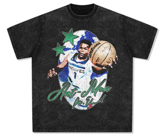 Anthony Edwards Tee 2025 Vintage 90s Graphic T-Shirt A1, Classic Funny Tee, Short Sleeve, Rugby Fan Gift Menswear Top,...