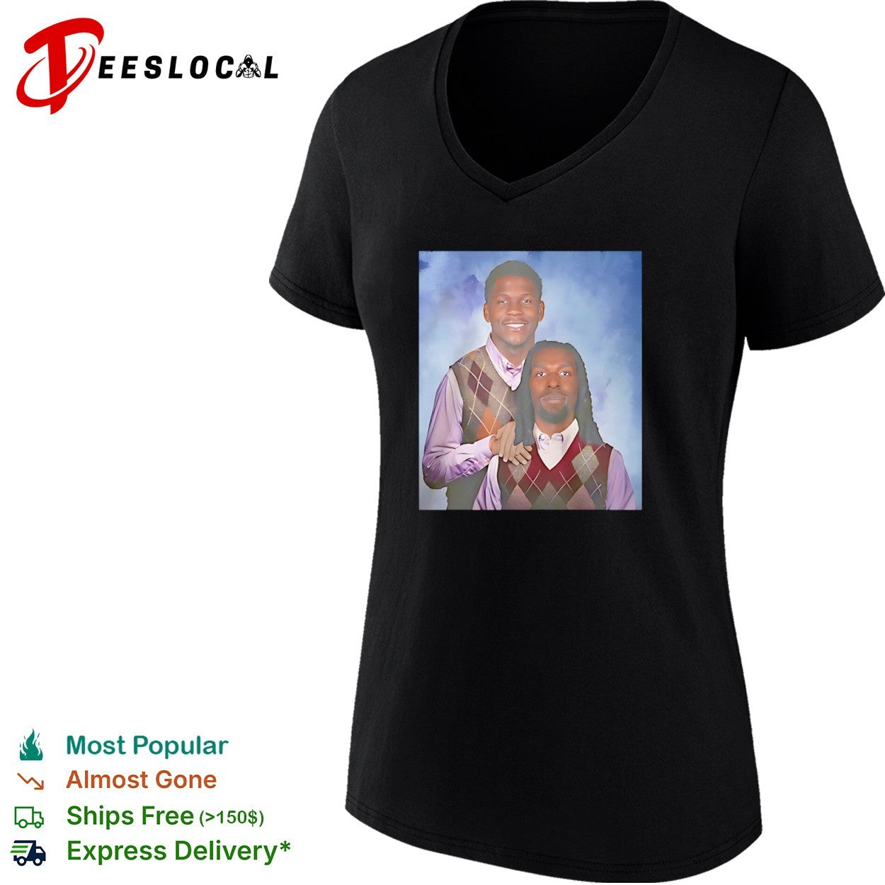 Anthony Edwards and Naz Reid Step Brothers shirt