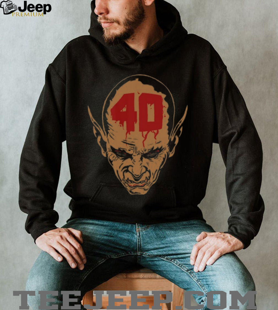 Anthrax 40th Anniversary Bloody Logo Back Print Graphic T Shirt