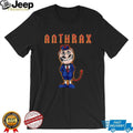 Anthrax Not Man Devil Cartoon Character Thrash Metal T Shirt