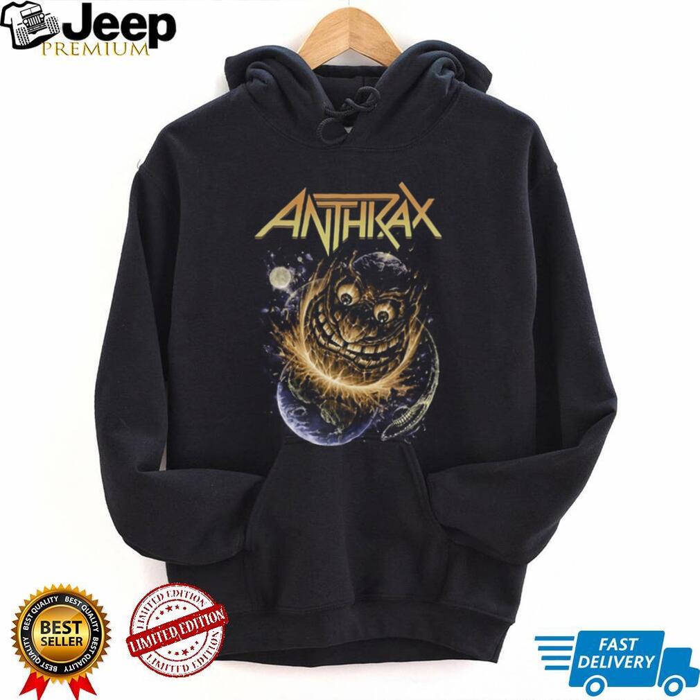 Anthrax Not Man Meteor Earth Explosion Thrash Metal T Shirt