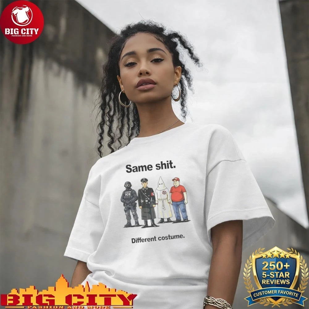 Anti ICE Same Shit Different Costume shirt