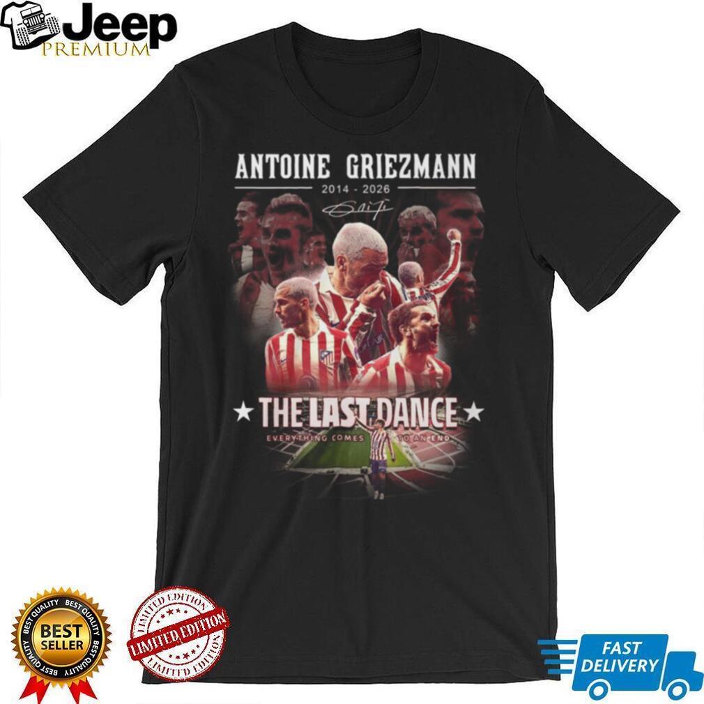 Antoine Griezmann The Last Dance Atletico Madrid Tribute T Shirt