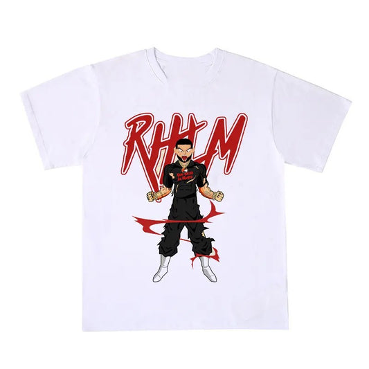 Anuel AA inspired Graphic TEE