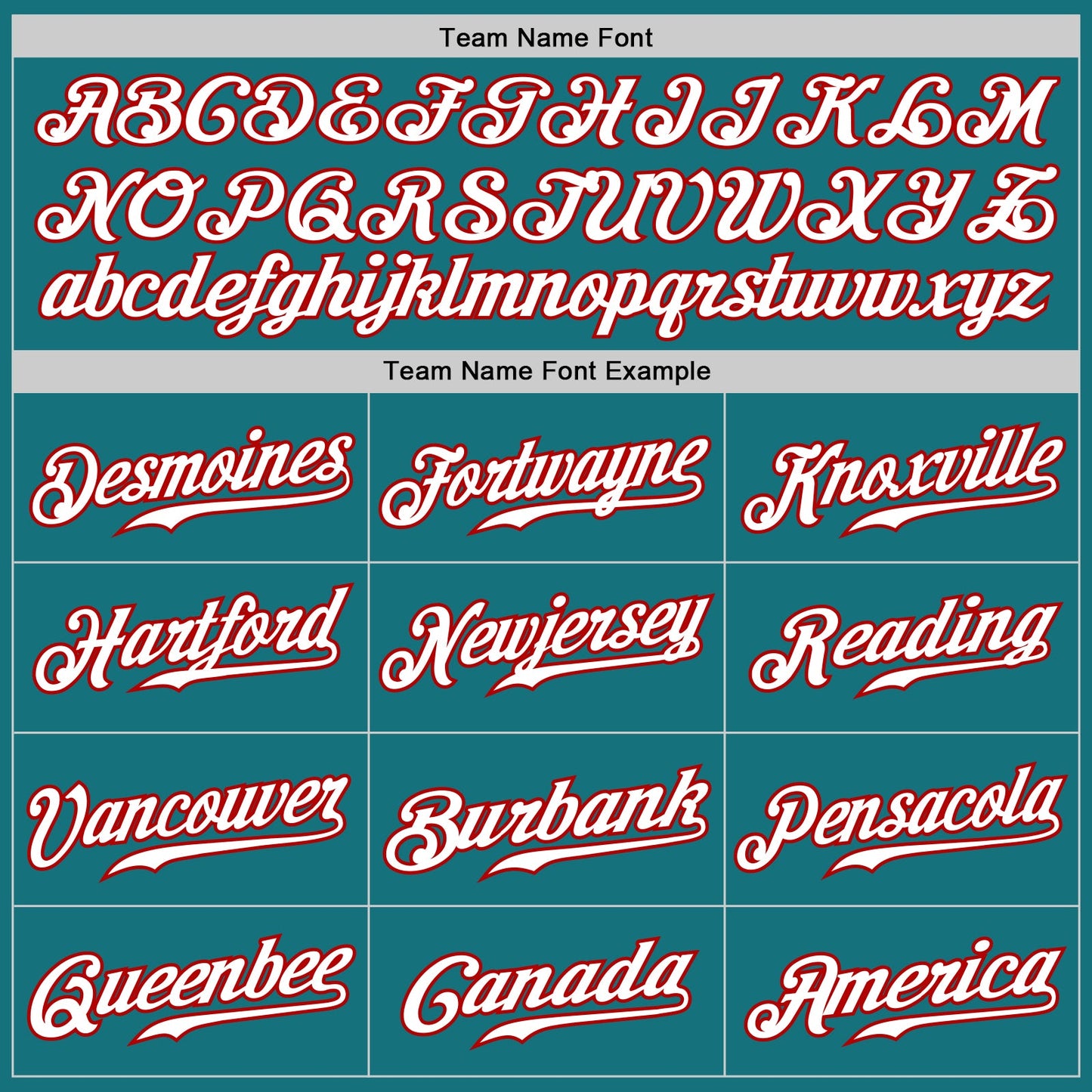 Custom Teal White Pinstripe White-Red Authentic Baseball Jersey