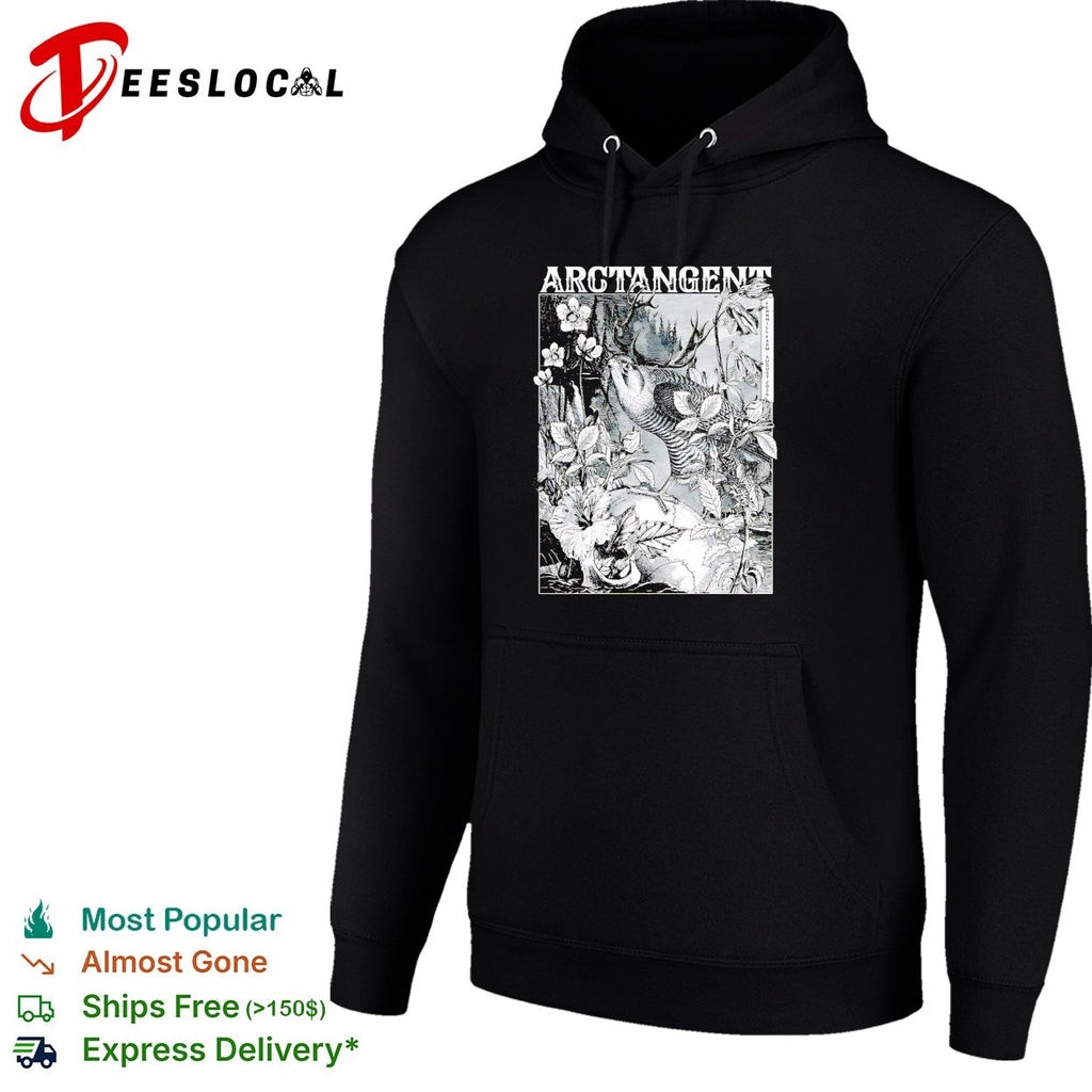 Arctangent festival Fernhill Farm 2026 bird antlers floral shirt