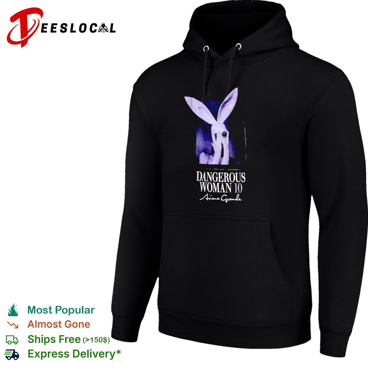 Ariana Grande Dangerous Woman 10 10th Anniversary shirt