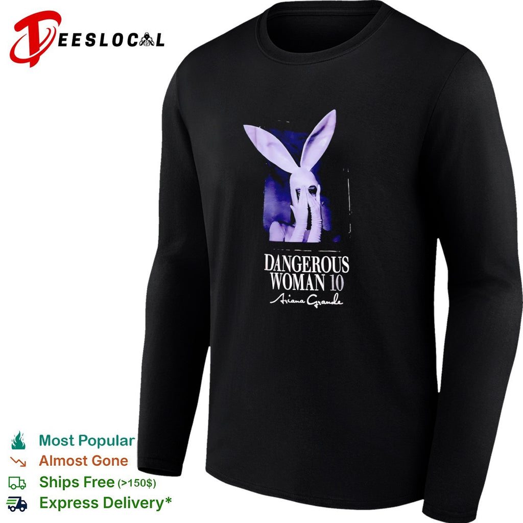 Ariana Grande Dangerous Woman 10 10th Anniversary shirt