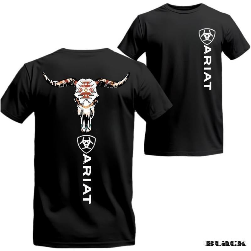 Ariat T-Shirt, Crisp Detailing, Daily Wear, Fashion For All Genders Hoodie, Sweatshirt | WearSparks.com