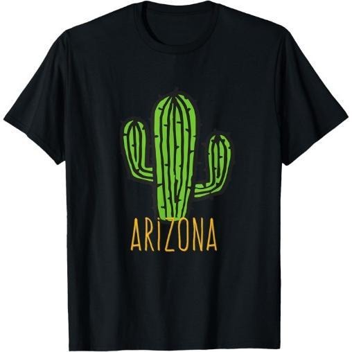 Arizona Cactus - AZ Souvenir T-Shirt T-Shirt Made in USA