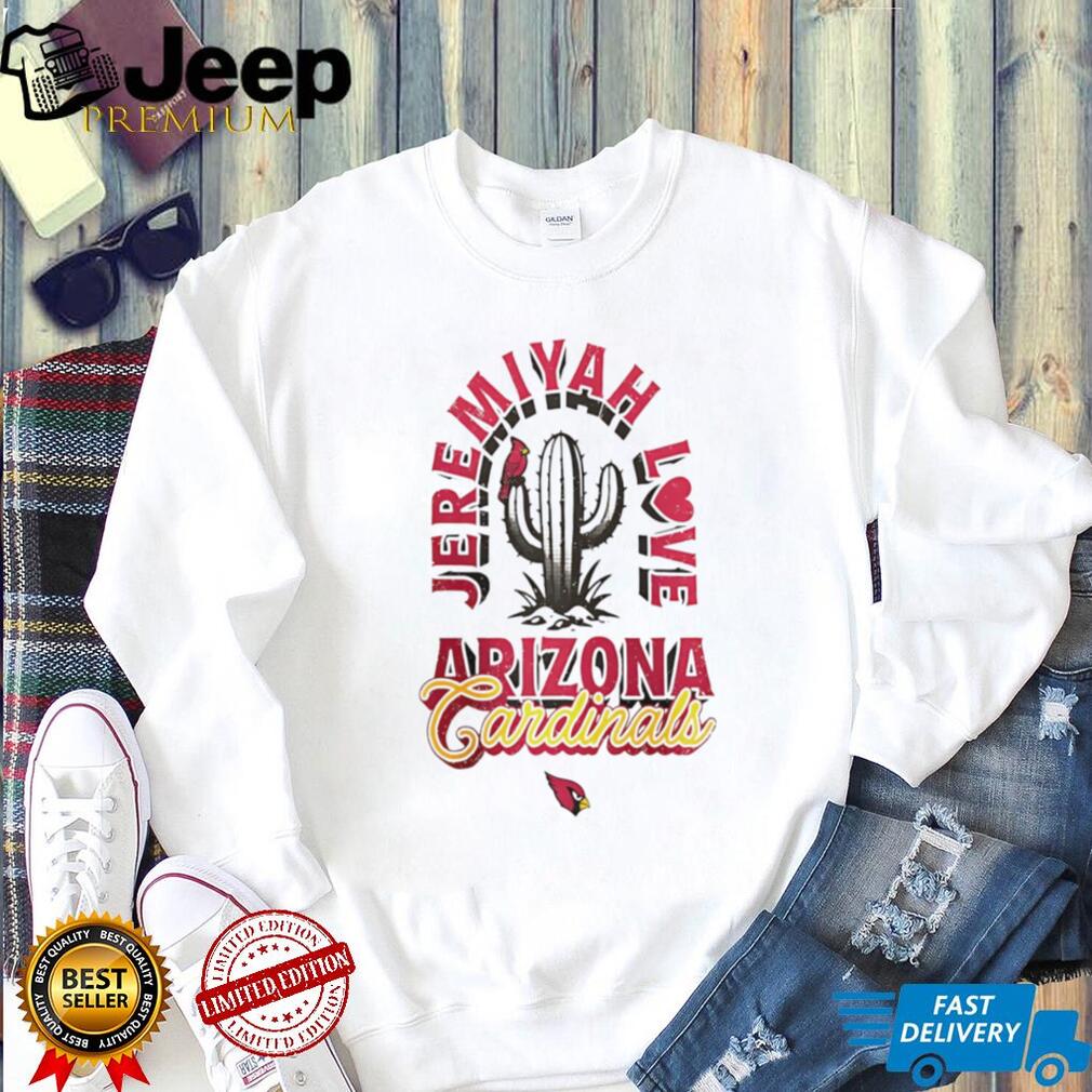 Arizona Cardinals Football Cactus Desert Love Sports Fan T Shirt