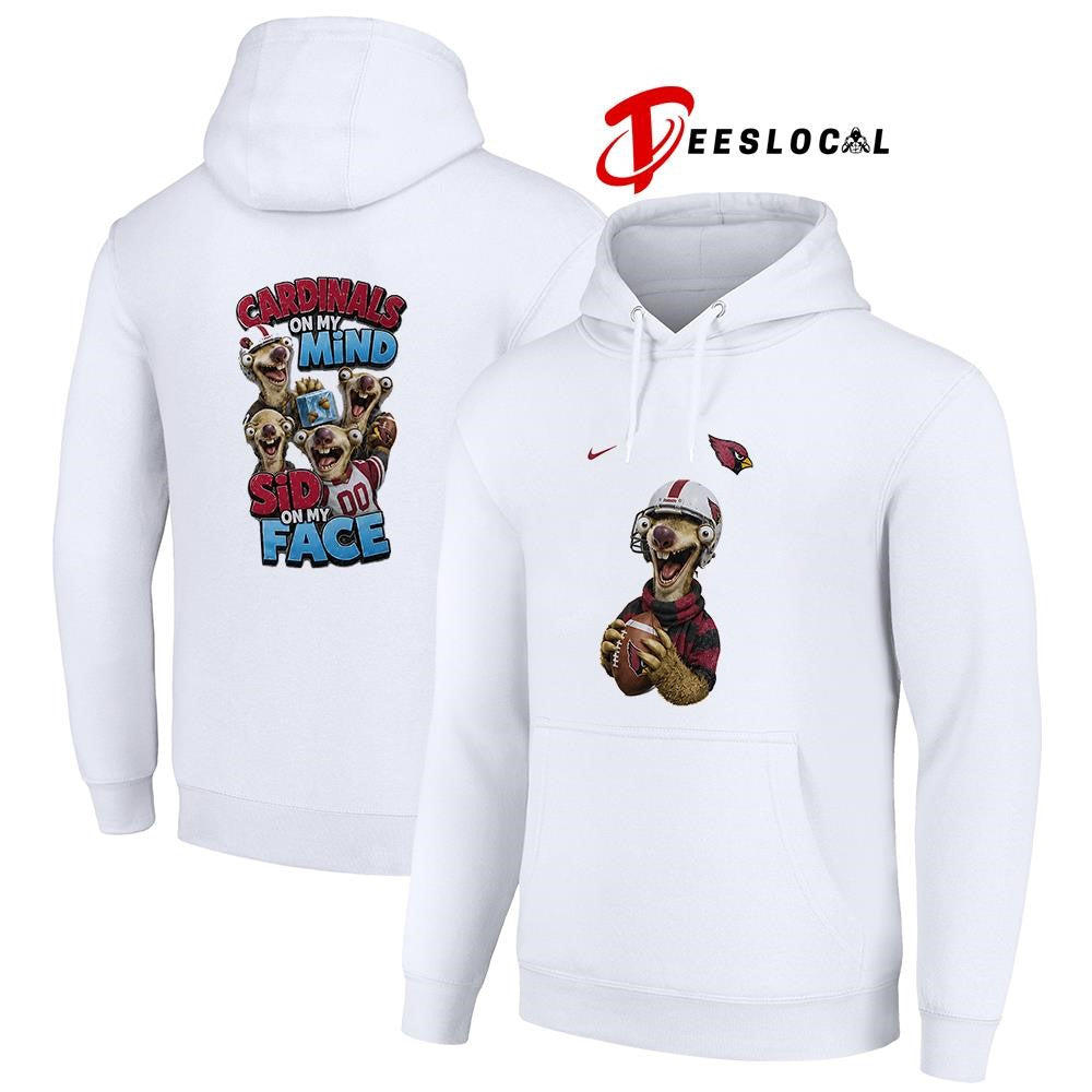 Arizona Cardinals on my mind Sid on my face shirt