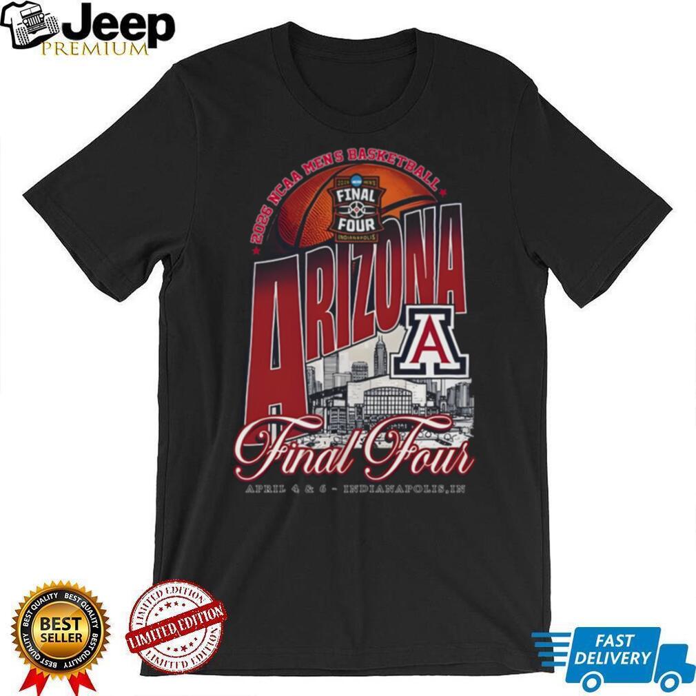 Arizona Wildcats 2026 NCAA Men’s Basketball Final Four Indianapolis T Shirt