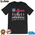 Arizona Wildcats Abbey Road Basketball Players Signature Coffee T Shirt