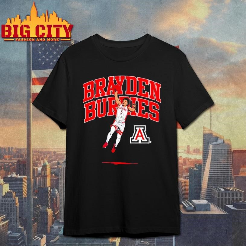 Arizona Wildcats Basketball Air Brayden Burries Shirt