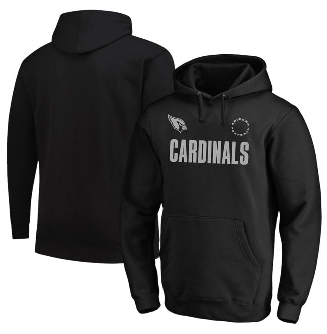 Arizona Cardinals Black Big & Tall Chip Shot Hoodie