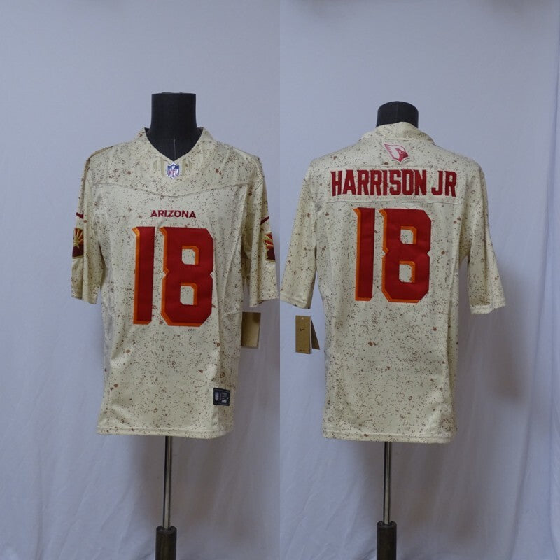 Arizona Cardinals #18 Marvin Harrison Jr. Cardinals 5 Edition